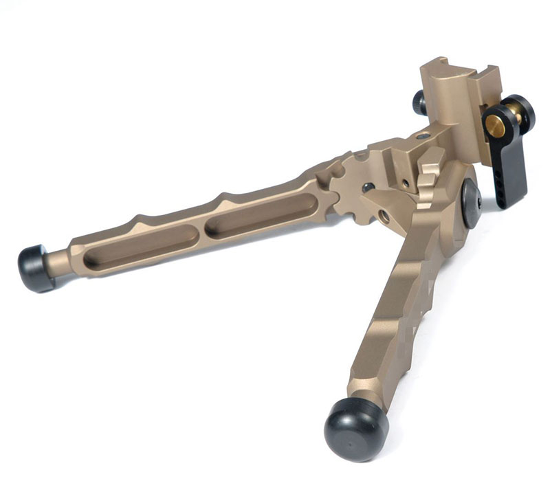 BR-4 QD Bipod Rifle Bipod Tactical Bipod 5.3 Inches Adjustable T